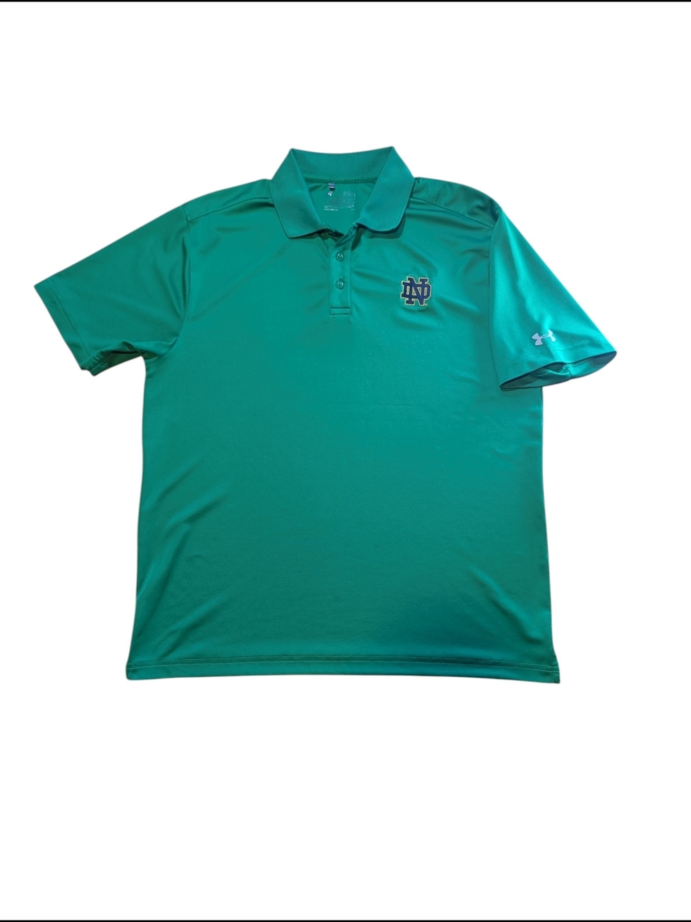 Under Armour Men’s Notre Dame Fighting Irish Green Polo